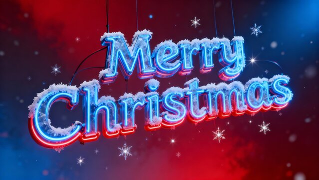 Red–Blue Neon Christmas Glow Background – Futuristic Holiday Light Design
- Powered by Adobe