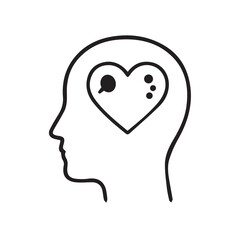 Promote mental health and wellness with editable icons design and art. mindfulness, self-care, emotional support, healing, and balance Pro Vector