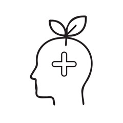 Promote mental health and wellness with editable icons design and art. mindfulness, self-care, emotional support, healing, and balance Pro Vector