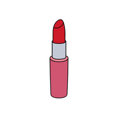 vector clip art lipstick on white background for web and graphic design