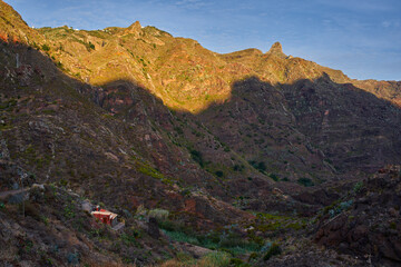 Volcanic peaks in Anaga mountains Tenerife