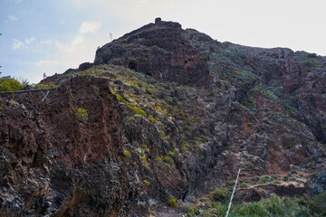 Volcanic peaks in Anaga mountains Tenerife