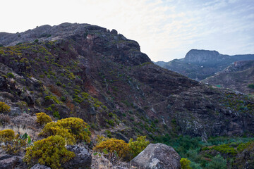 Anaga mountain massif panorama