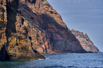 Volcanic sea cliffs of Anaga