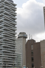 Obraz premium building and sign of The Westin Harbour Castle, Toronto