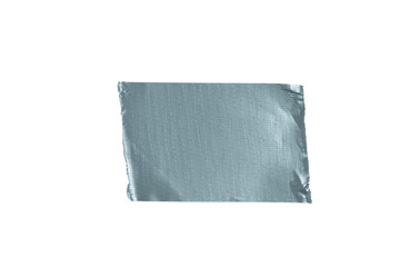 Square piece of duct tape isolated on transparent background
