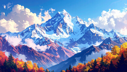 Majestic Mountain Landscape