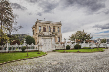 View of historical old Ottoman mansion Kucuksu
