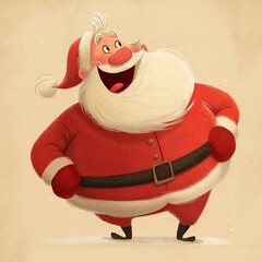 happy santa claus