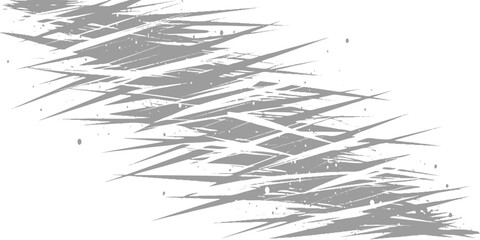 Abstract grey sharp lines and grunge texture on white background vector art