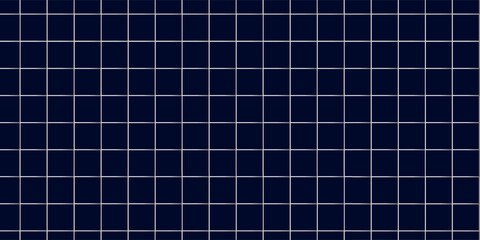 Fototapeta premium Hi-tech pattern with blue square grid, cross points and digital dot matrix on black background. Futuristic user interface layout for HUD design or tech dashboard. Vector illustration.