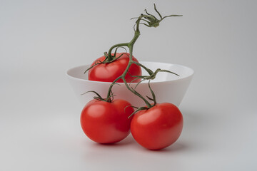 cherry tomatoes in a bowl