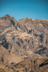mountain landscape in death valley