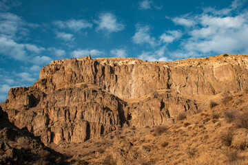rock formation in the desert