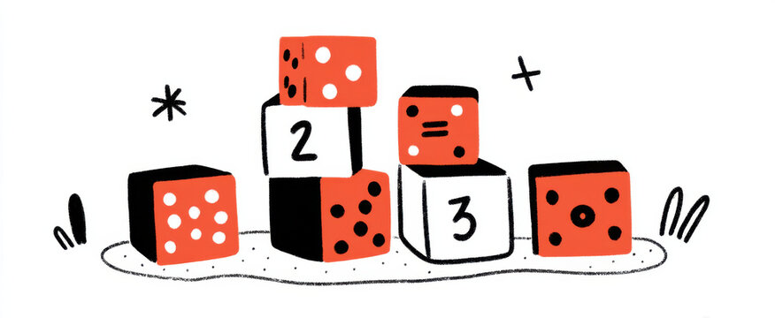The math blocks stack up like building bricks teaching arithmetic basics with playful charm