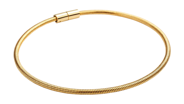 Elegant golden necklace shimmering with luxury, a perfect jewelry accessory for fashion and style, adding sparkle and sophistication to any outfit