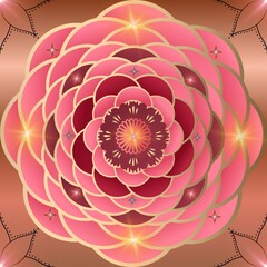 abstract fractal background