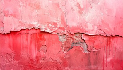 Pale red abstract grunge paint texture background, artistic creative backdrop, featuring rough uneven brush strokes, subtle color variations, distressed surface details, expressive modern art style, i