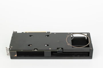 2,5 slot graphics card for creators and gamers for desktop PC, on white background