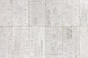 Concrete cement wall texture. Technical scientific gray background.