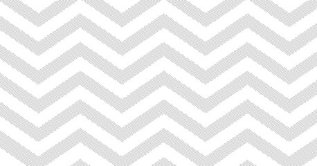 Abstract black halftone chevron pattern background with zigzag dotted lines creating dynamic geometric texture