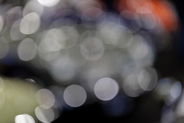 Abstract bokeh background for wallpaper. Abstract blurred background. Vibrant defocused light effect. Color Bokeh background for use at graphic design © Pi-R