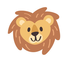 Lion avatar animal friendly expression