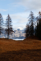 Fototapeta premium High Mountain Landscape Panorama