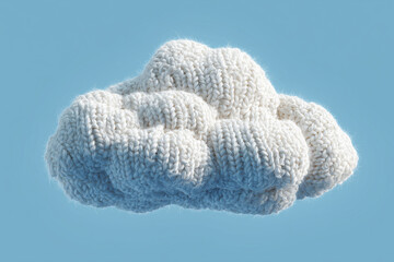 fluffy cloud resembling a sheep, soft white and gray tones, whimsical and playful feel, suitable for children's products, nursery decor, social media graphics