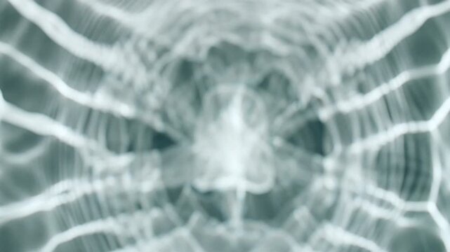 Water texture with waves and reflections sunlight in slow motion. Drop shadow effect with wave refraction of light. Sun and shadows. Motion clean swimming pool ripples and wave. High quality 4k