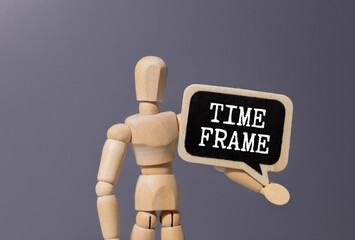 Break Time symbol. Concept words Break Time on beautiful wooden picture frame.