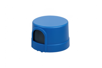 Blue plastic photocell light sensor automation control