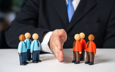 Stop the feud between teams. Resolve the conflict. Give the rivals a start in business. Leadership training, team building programs, workplace mediation and organizational performance improvement.