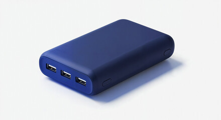 battery charger isolated on white background