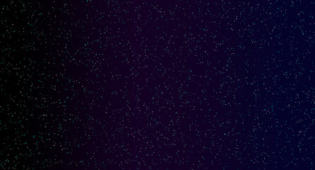 Fototapeta premium Black-To-Purple Cosmic Gradient With Starry Texture — Horizontal Fade Featuring White Specks For Space-Themed Backgrounds Or Decorative Visual Assets