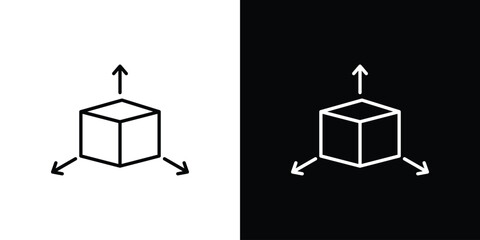 Bim icon. Editable Vector symbols. Set of line icons on white background.