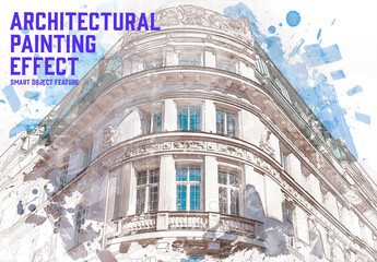 Architectural Painting Effect