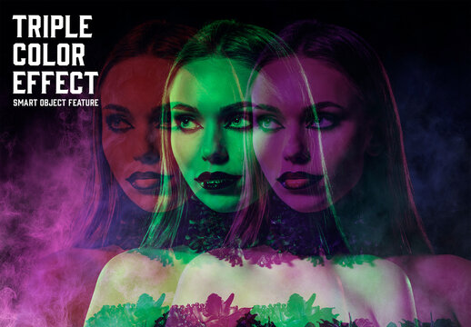 Triple Color Effect