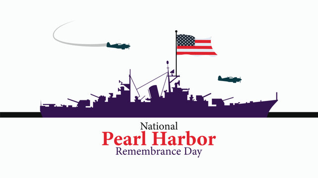 National Pearl Harbor Remembrance Day Tribute Poster