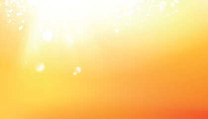 Yellow abstract background. Colorful smooth light lines background.