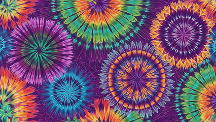 Seamless violet tie dye pattern design technicolour tribe trends 59604395 1