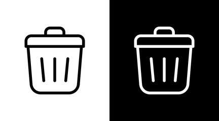 Delete With Icon Set Design