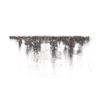 Wall and Floor Stain with Transparent Background