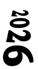 New year 2026 element 