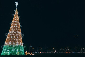 Inauguration of the 2025 Christmas tree with lights