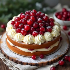 Cherry-Topped Cake