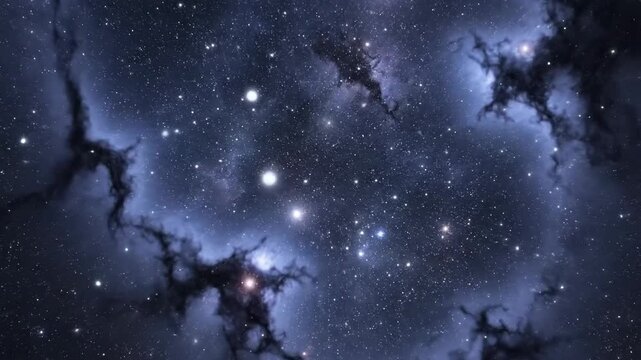 Cosmic nebulae and starfields abstract background for science and design projects