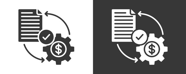 Iteration Icon Set Vector Collection Isolated In Black And White