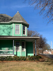 NC Cornelius Green Turret on Corner Vertical 2025