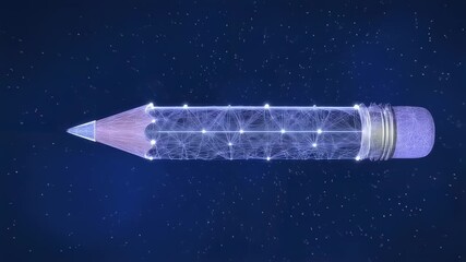 Digital Pencil Concept - Innovative Design and Technology Integration. - Powered by Adobe